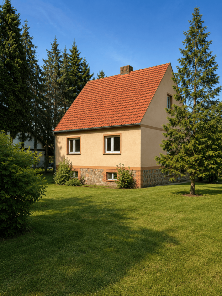 Haus visualisiert (KI)